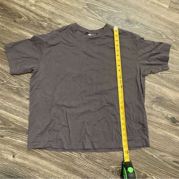 H&M boxy unisex gray tee, size M - Picture 4 of 5